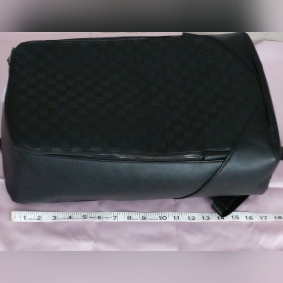 Black Leather Backpack - Picture 9 of 9